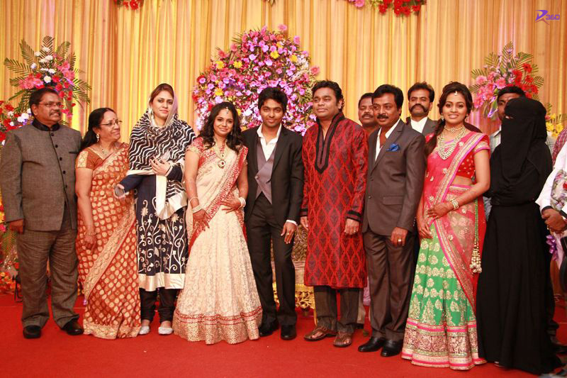 A.R. Rahman Sir At G V Prakash & Saindhavi Wedding Reception